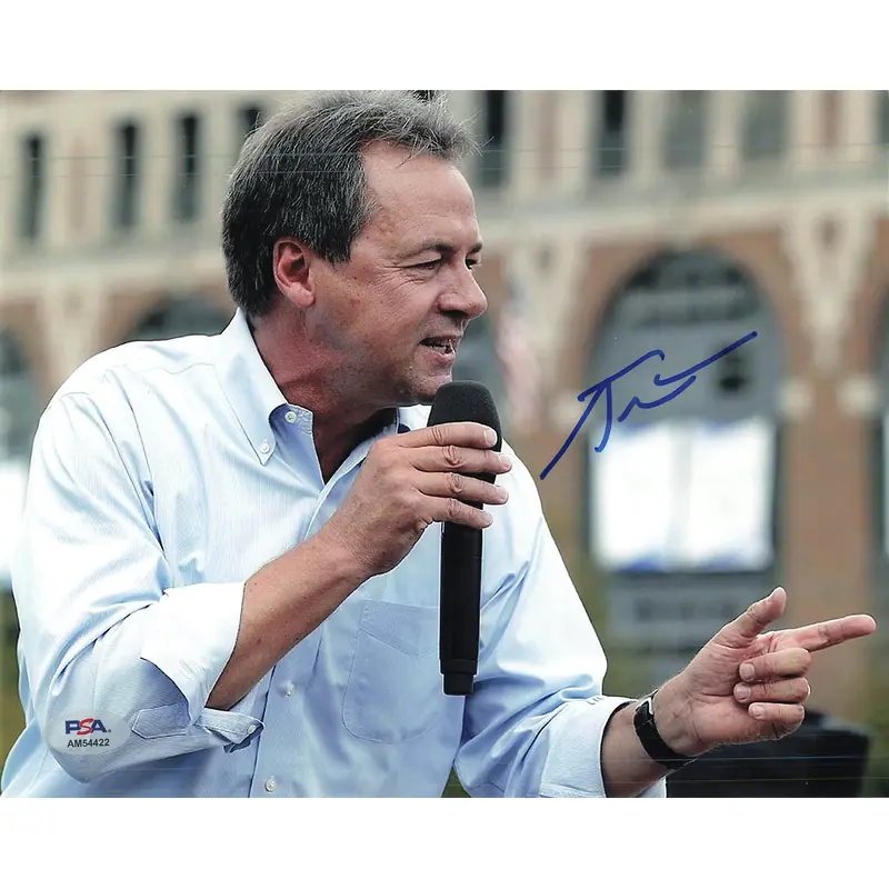 STEVE BULLOCK signed 8x10 Photo PSA/DNA Autographed Politician
