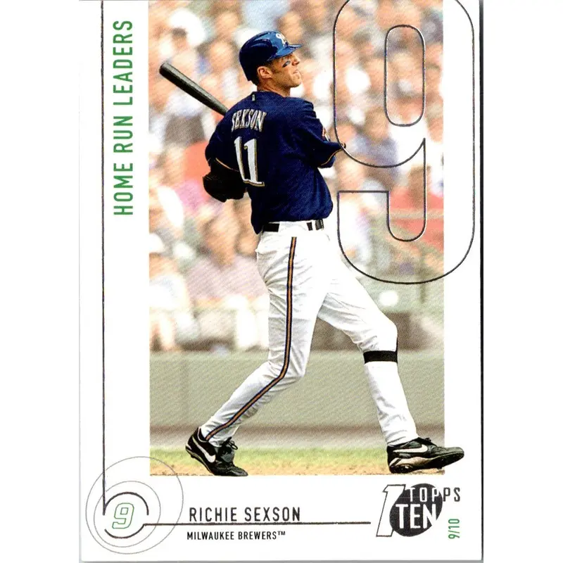 2002 Topps Ten Richie Sexson #39