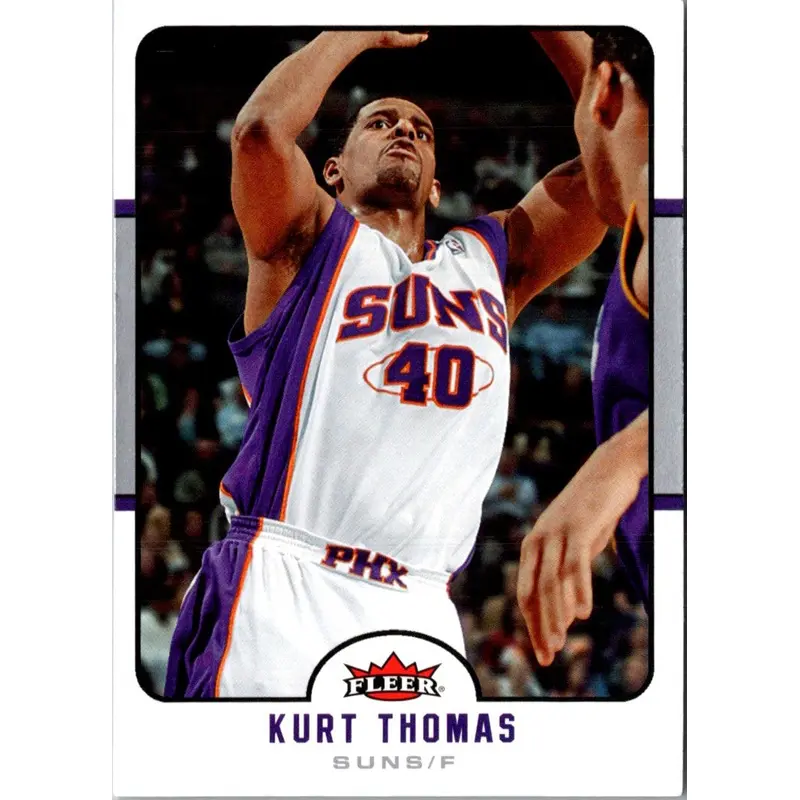 2006 Fleer Kurt Thomas #156