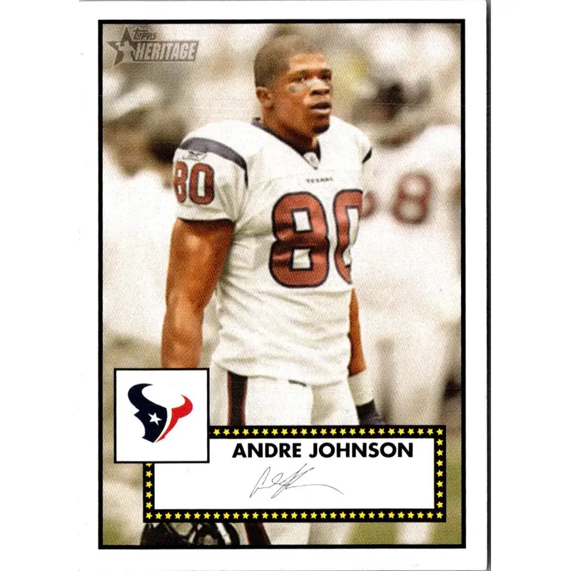 2006 Topps Heritage Andre Johnson #105