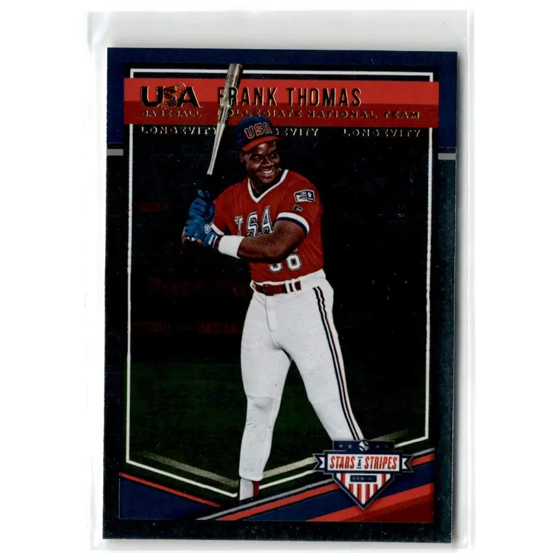 2018 Panini Stars & Stripes Longevity Frank Thomas #98