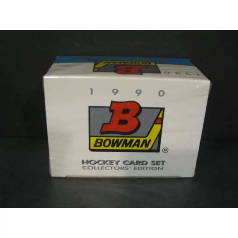 1990/91 Bowman Hockey Tiffany Factory Set (Sealed)