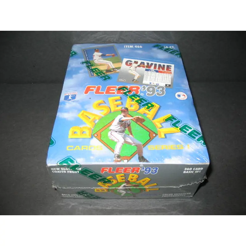 1993 Fleer Baseball Series 1 Box (36/15)