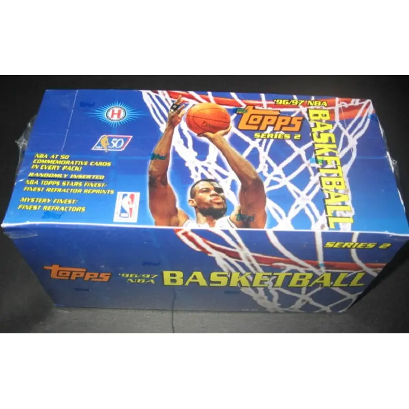 1996/97 Topps Basketball Series 2 Jumbo Box (Hobby) (12/40)