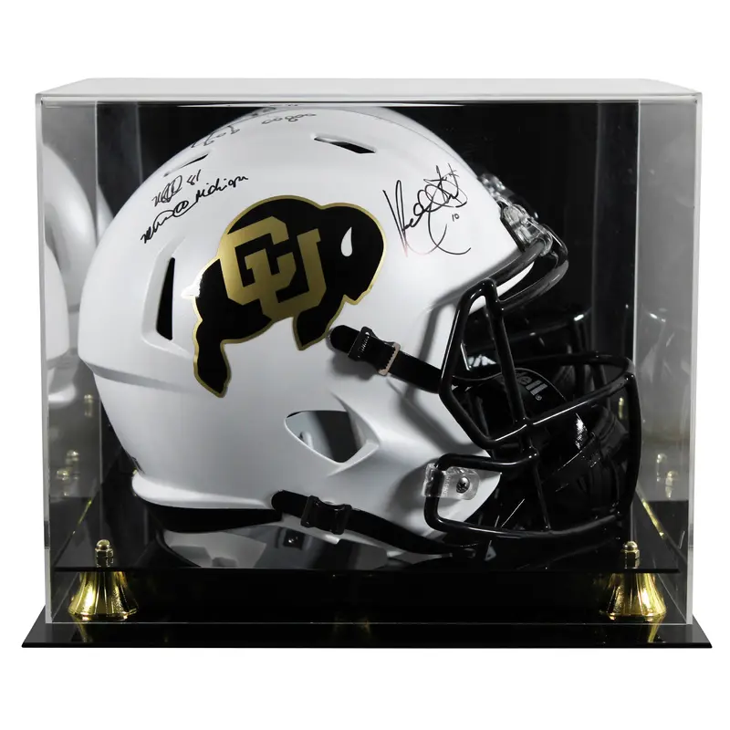 Colorado Stewart & Westbrook "Miracle" Signed F/S Speed Rep Helmet W/ Case BAS W