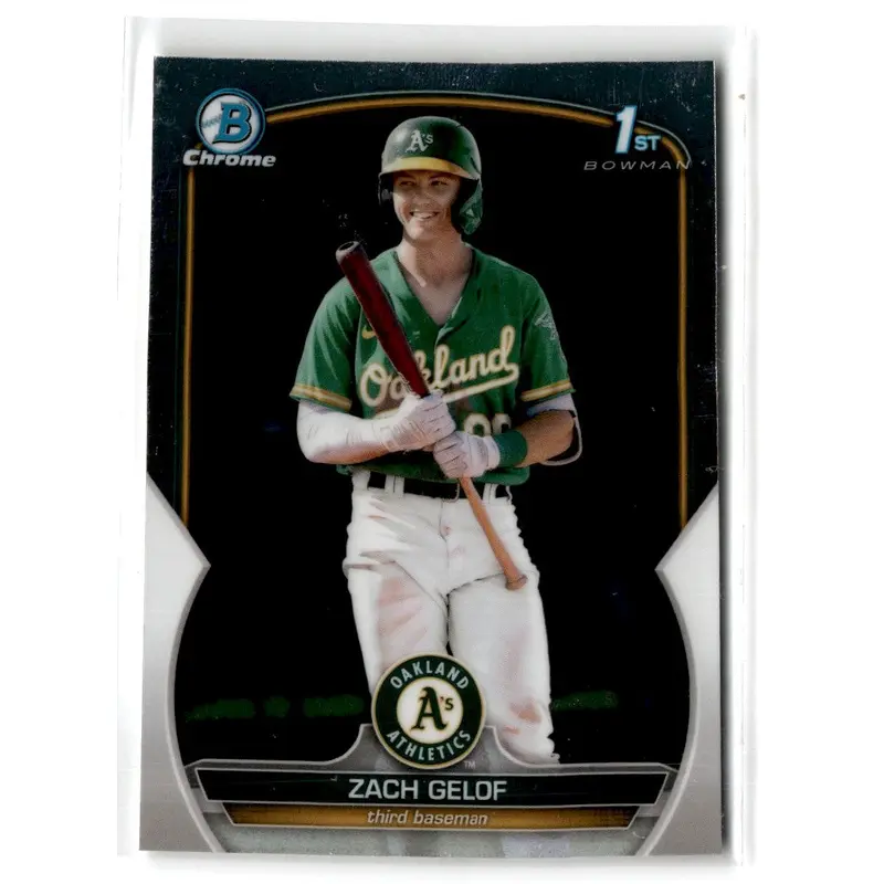 2023 Bowman Chrome Prospects Zack Gelof #BCP-1