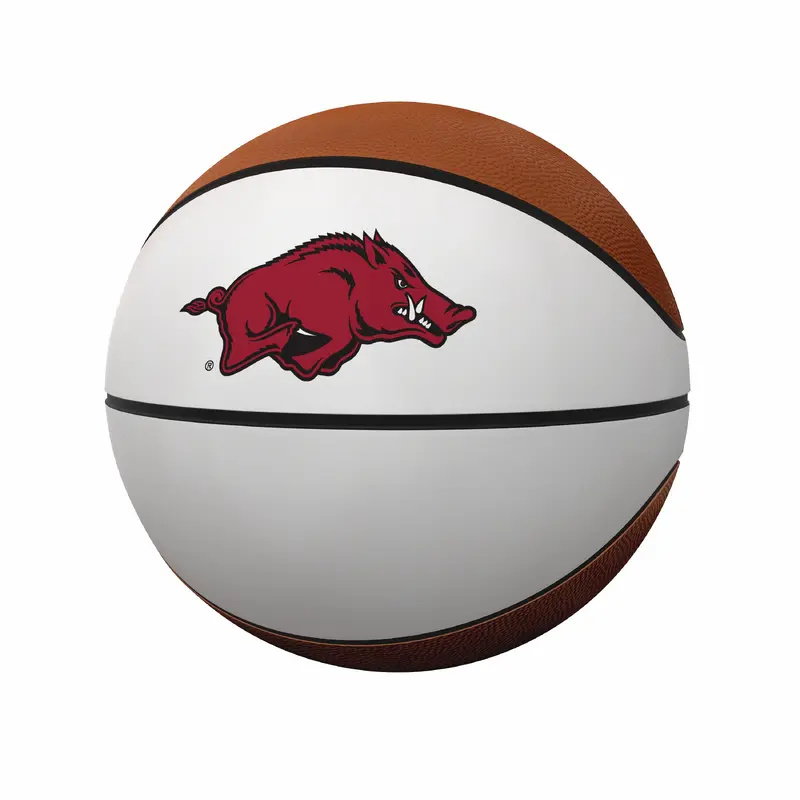 Arkansas Full Size Debossed Autograph Basketball
