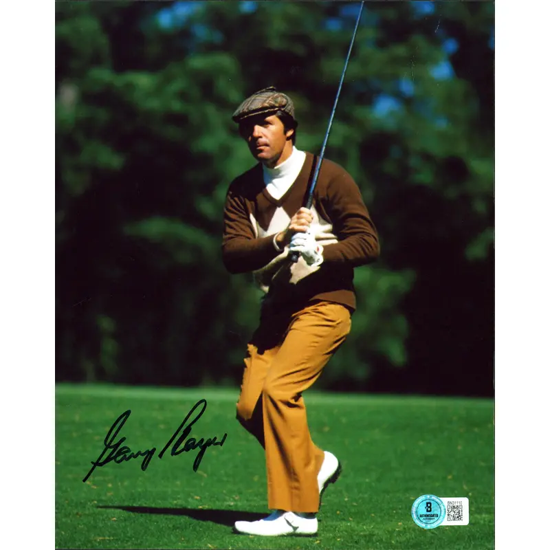 Gary Player Authentic Signed 8x10 Vertical Photo Autographed BAS 1