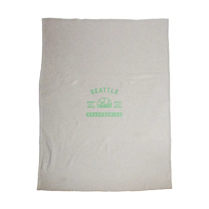 Seattle Super Sonics Sublimated Sweatshirt Blanket