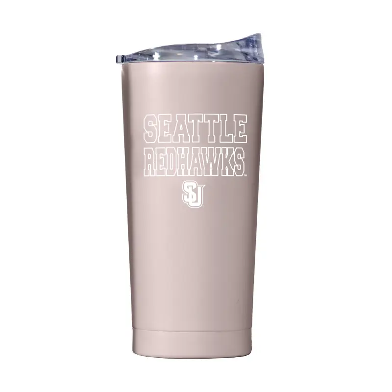Seattle University 20oz Dusk Stencil Powder Coat Tumbler