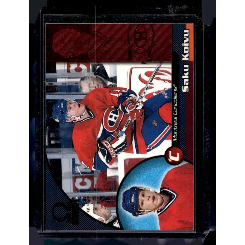 1998-99 Pacific Omega - Red - Saku Koivu #123