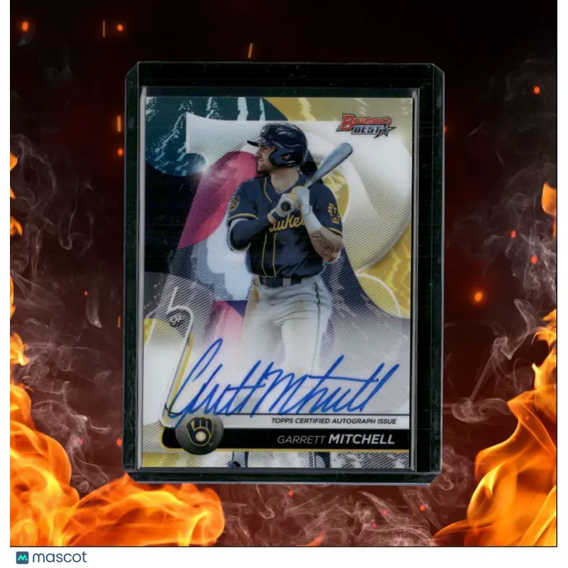 2020 Bowman's Best Garrett Mitchell Best of 2020 Auto #CDA-GM