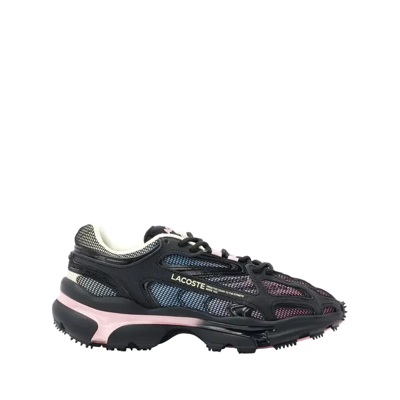 LACOSTE SNEAKERS WOMEN L003 2K24 224 2 BLK/PINK 7-48SFA00861J1