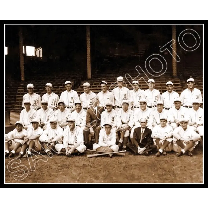 1931 Philadelphia Athletics 8X10 Photo - Mack Foxx Cochrane A's - 1217