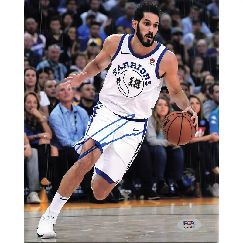 Omri Casspi signed 8x10 photo PSA/DNA Warriors Autographed