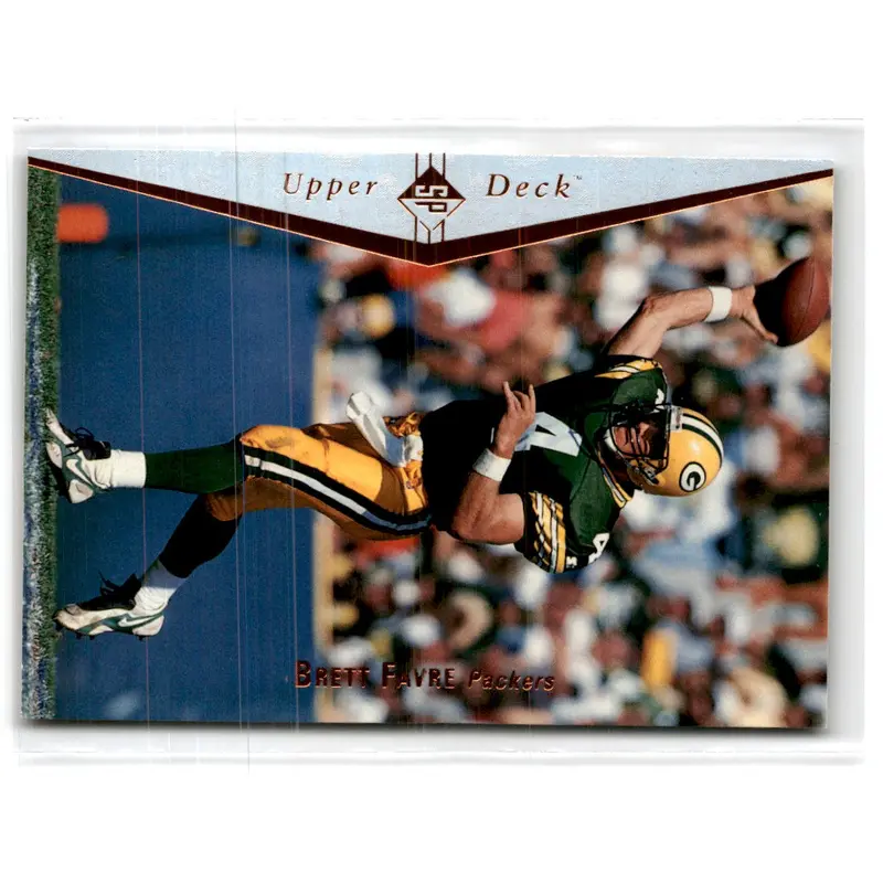 1996 Upper Deck A Cut Above Jumbos Brett Favre #6