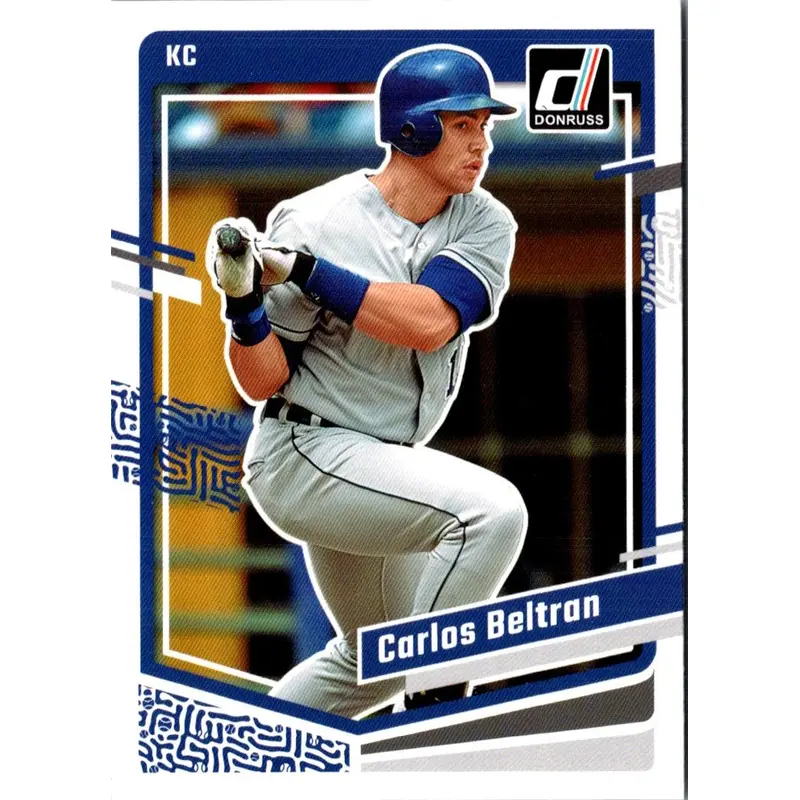 2023 Donruss Holo Blue Carlos Beltran #161