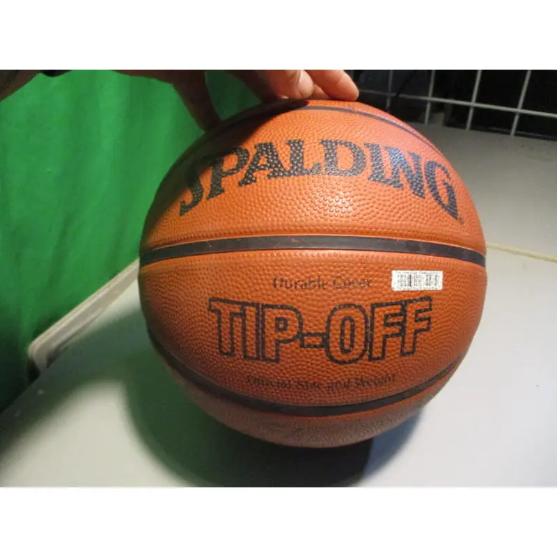 Used Spalding Tip - Off Durable Cover Official Size Basketball