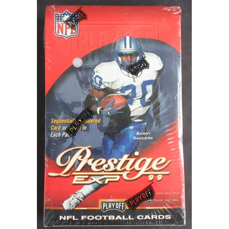 1999 Playoff Prestige EXP Football Box (Retail) (24/8)