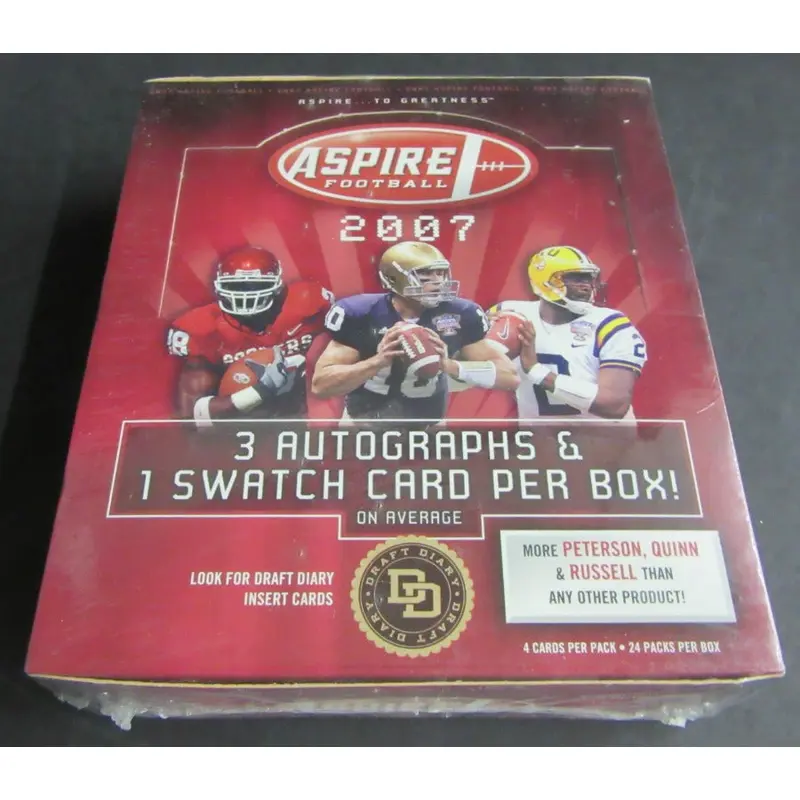 2007 Sage Aspire Football Box (Hobby)