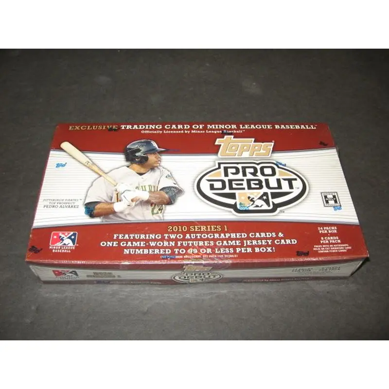 2010 Topps Pro Debut Baseball Series 1 Box (Hobby)
