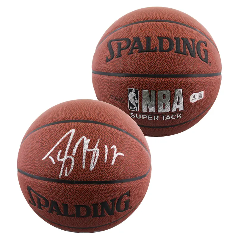 Magic Dwight Howard Authentic Signed Spalding I/O Basketball BAS #BR84341
