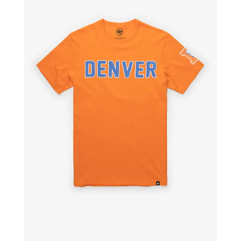 DENVER BRONCOS HISTORIC '47 FRANKLIN FIELDHOUSE TEE
