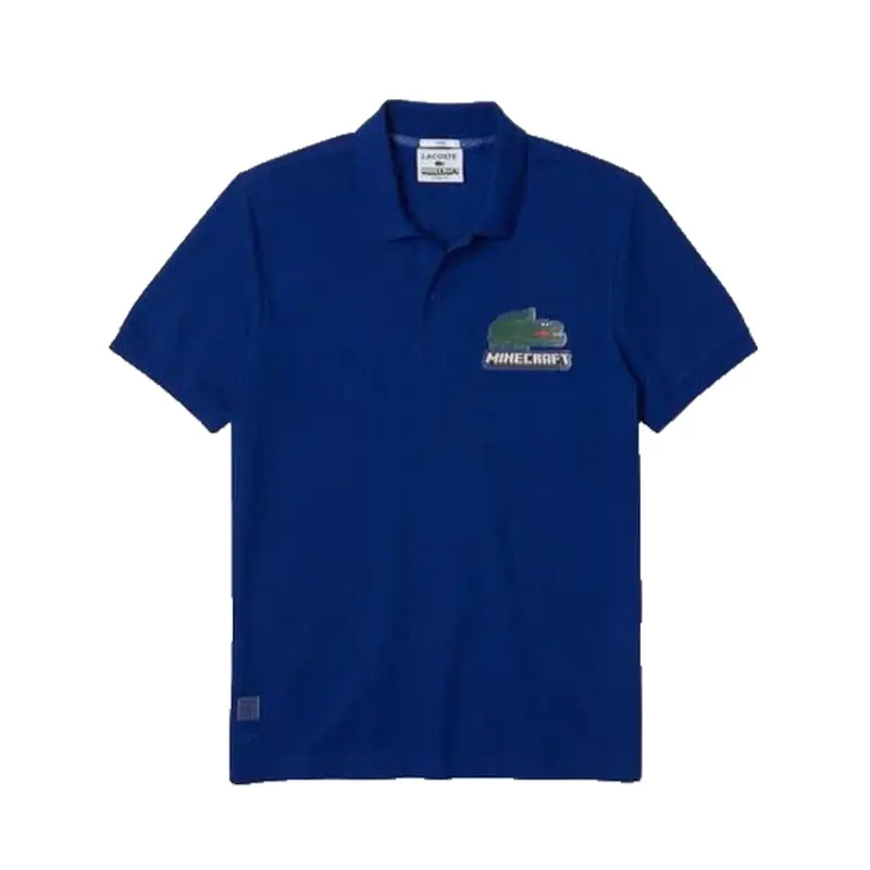 LACOSTE MENS BLUE LACOSTE POLO PH5026 BDM