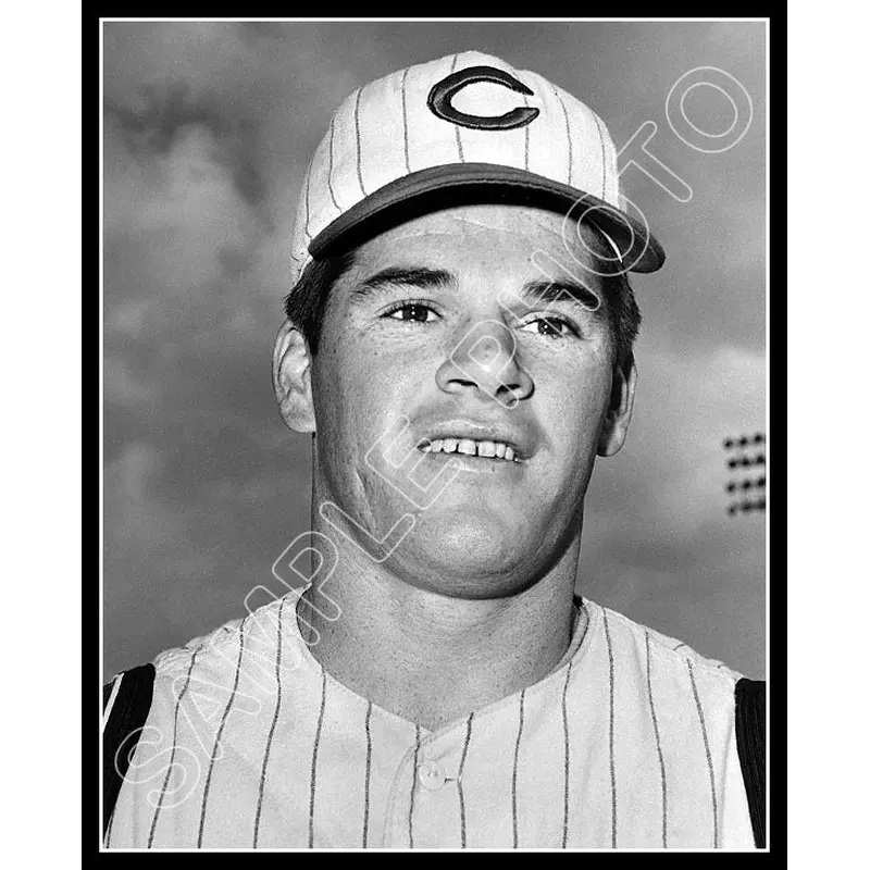 Pete Rose 8X10 Photo - 1965 Cincinnati Reds - 648