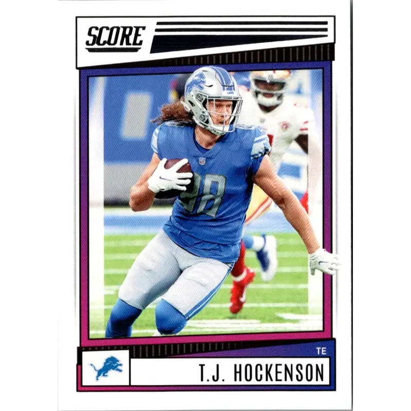 2022 Score T.J. Hockenson #85