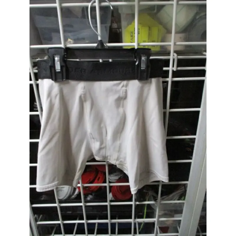 Used Under Armour Compression Shorts w/ Cup Pocket Youth Size Large