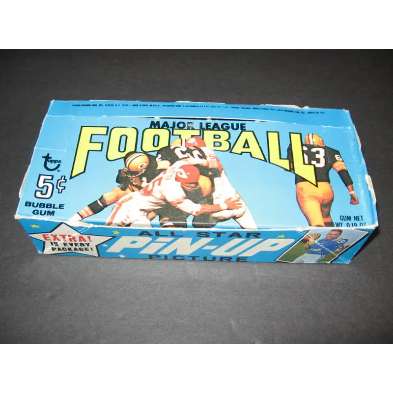 1968 Topps Football Unopened Series 1 Wax Box