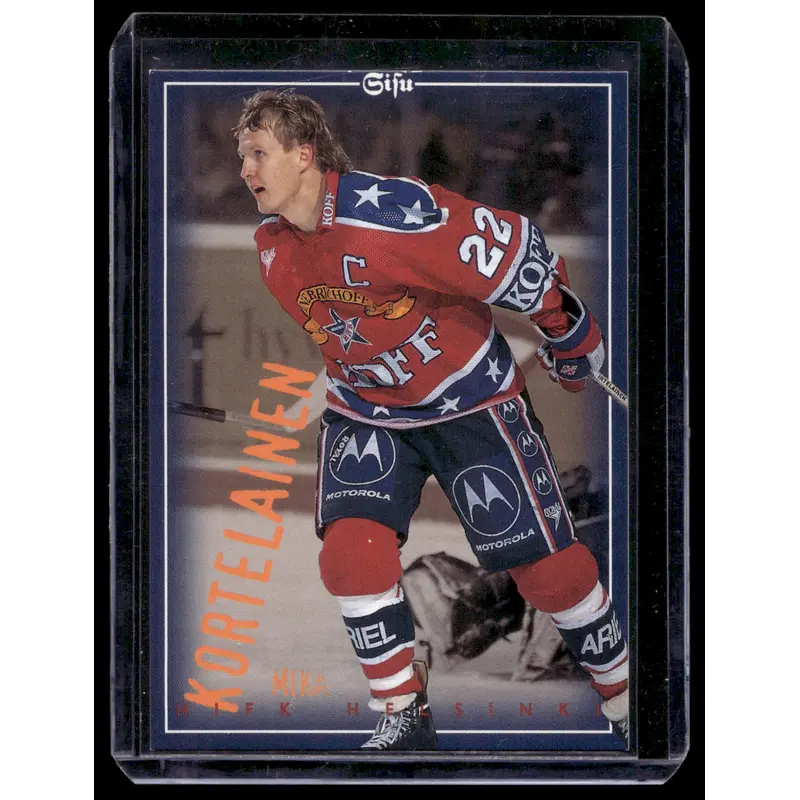 1996-97 Sisu Redline Promo - Mika Kortelainen