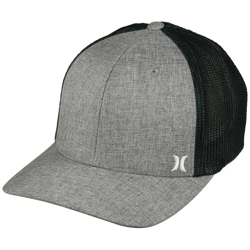 HURLEY GRAY/GREEN MINI ICON MESH HAT SNAPBACK MESH HNHM0020 322