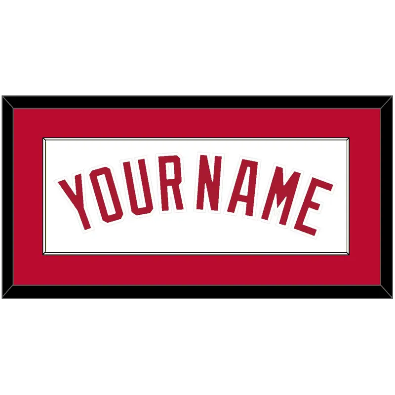 Cincinnati Name - Home White (1988-1992) - Single Mat 1