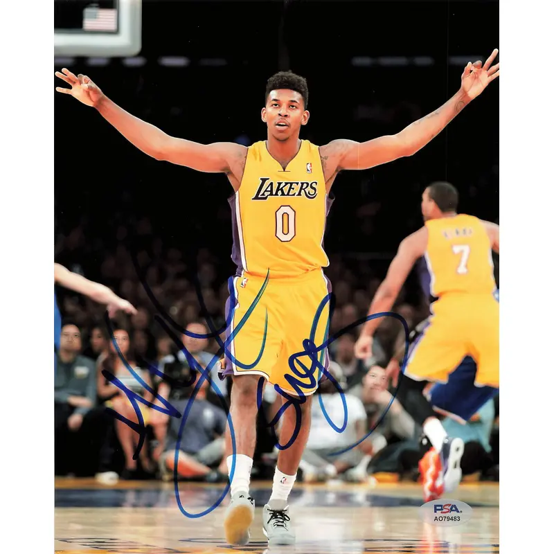 Nick Young signed 8x10 photo PSA/DNA Los Angeles Lakers Autographed