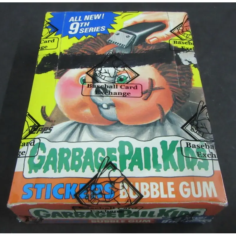 1987 Topps Garbage Pail Kids Series 9 Unopened Wax Box (New) (US) (X-Out) (BBCE)