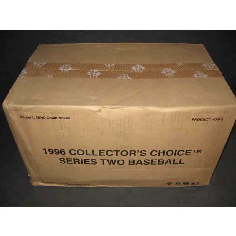 1996 Upper Deck Collector's Choice Baseball Series 2 Case (20 Box)
