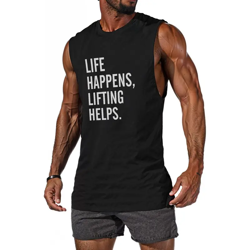 Men"s Lifting Muscle tank Wod Armour | Kibi Sports