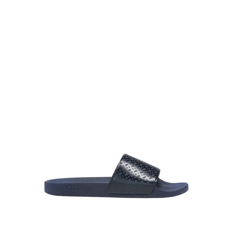 BOSS SANDALS MEN ARYEH SLID NMNB DARK BLUE 50541783401