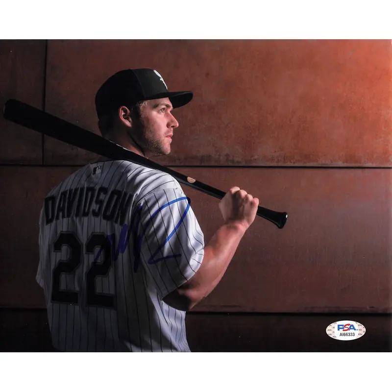 Matt Davidson signed 8x10 photo PSA/DNA Chicago White Sox Autographed