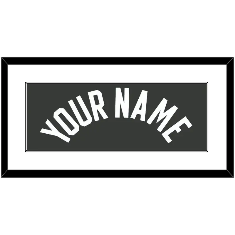 Minnesota Name - Dark Gray Statement - Single Mat 1