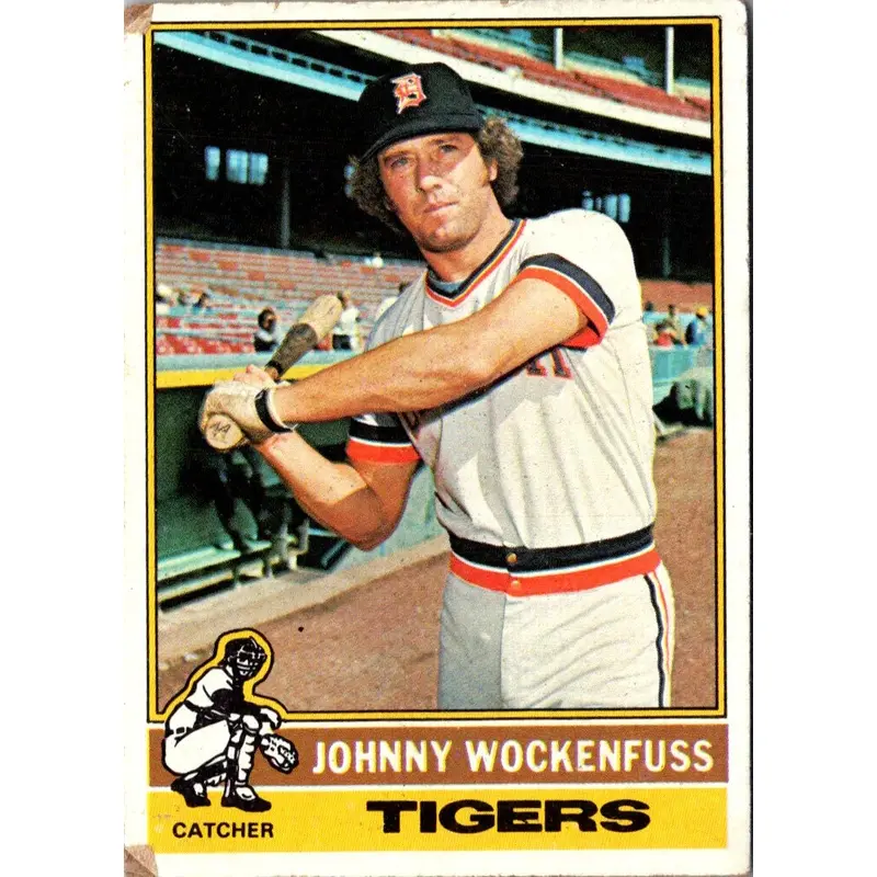 1976 O-Pee-Chee John Wockenfuss #13 Rookie