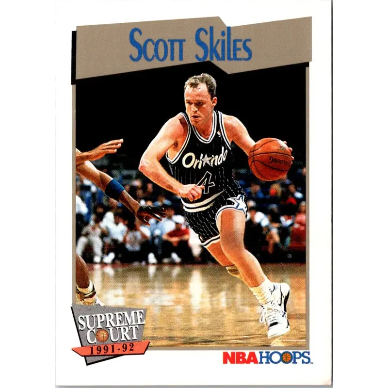 1991 Hoops Scott Skiles #486