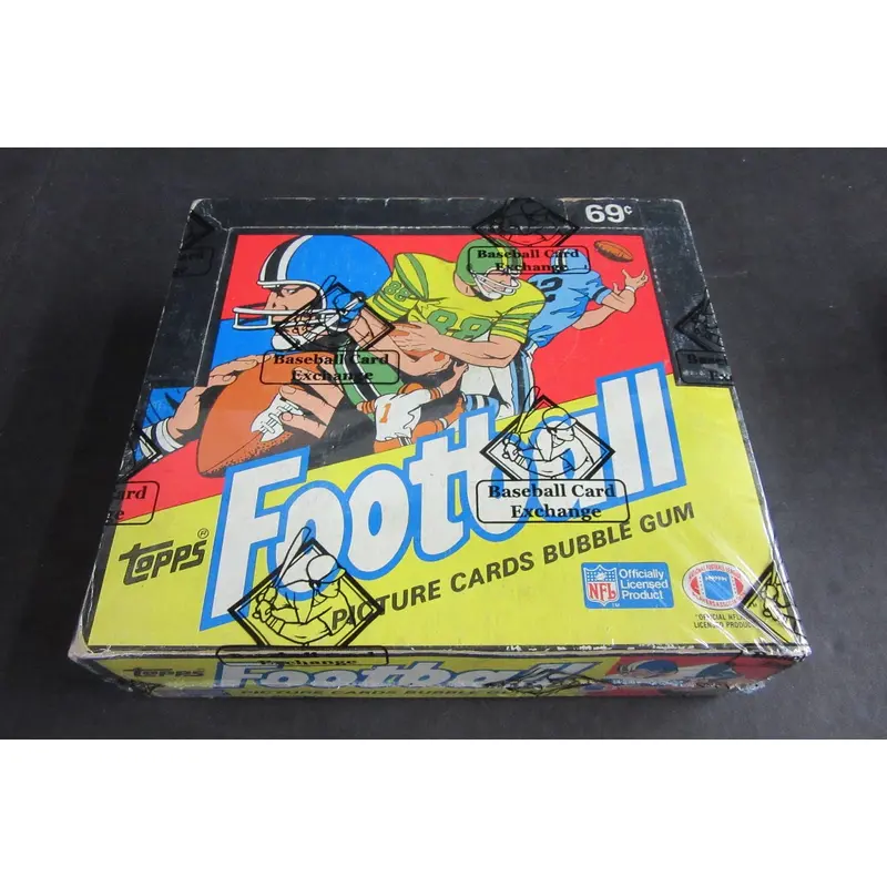 1987 Topps Football Unopened Cello Box (BBCE) (Non X-Out)
