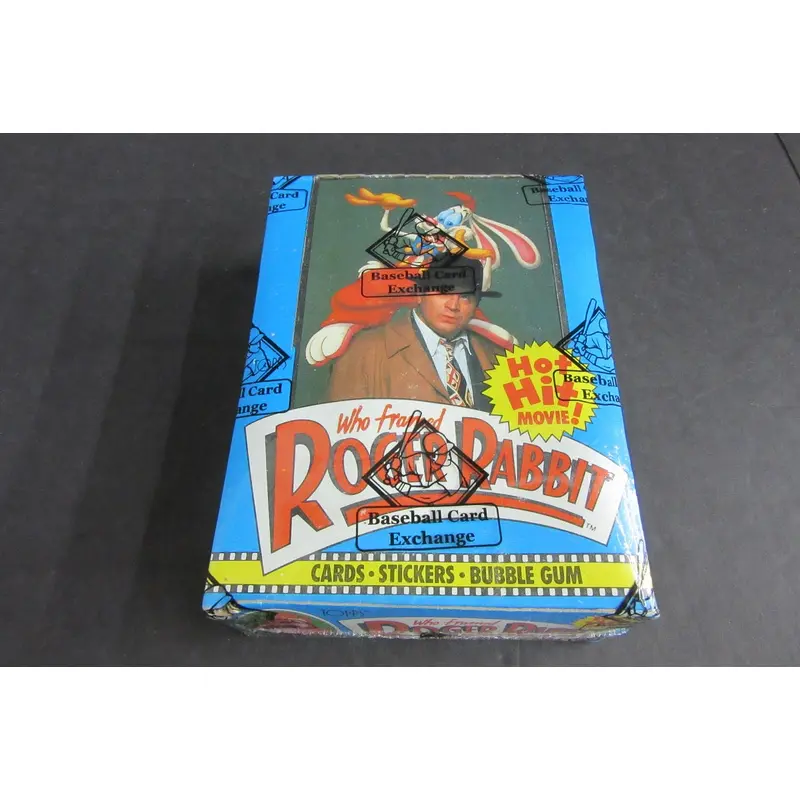 1988 Topps Who Framed Roger Rabbit Unopened Wax Box (BBCE) (Non)