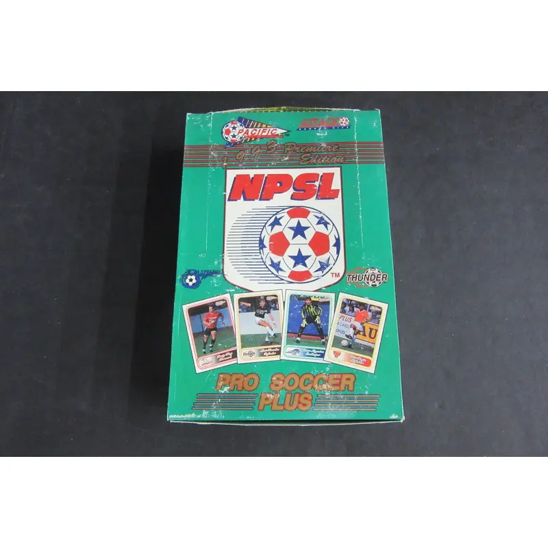 1993 Pacific Premiere Edition NPSL Soccer (Football) Box