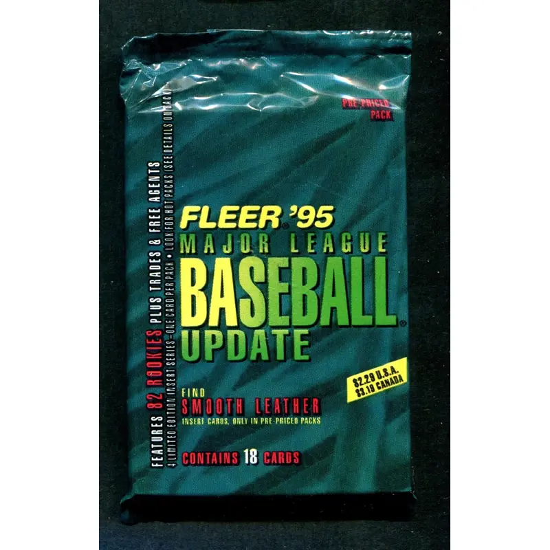 1995 Fleer Baseball Unopened Update Pack (Pre-Priced)