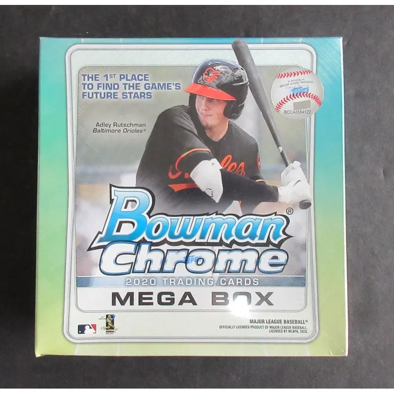 2020 Bowman Chrome Baseball Mega Box (5/5 and 2/5)