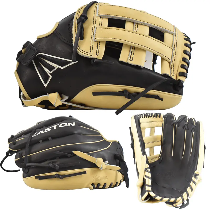 Easton Small Batch No. 65 LHT Slowpitch Softball Glove - Black/Camel